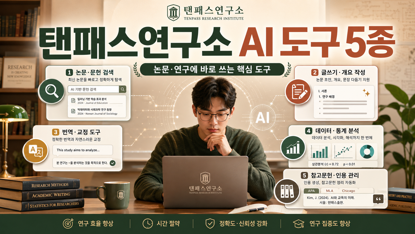 탠패스연구소 AI 도구 5종