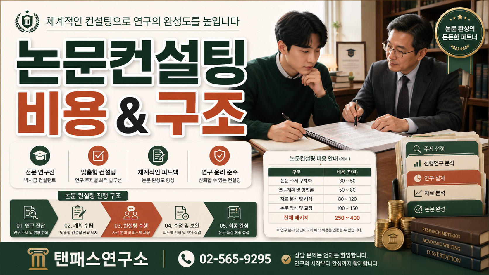 컨설팅 비용 & 구조
